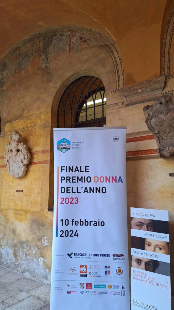 finale premio donna dell'anno 2023 museo civico bassano del grappa